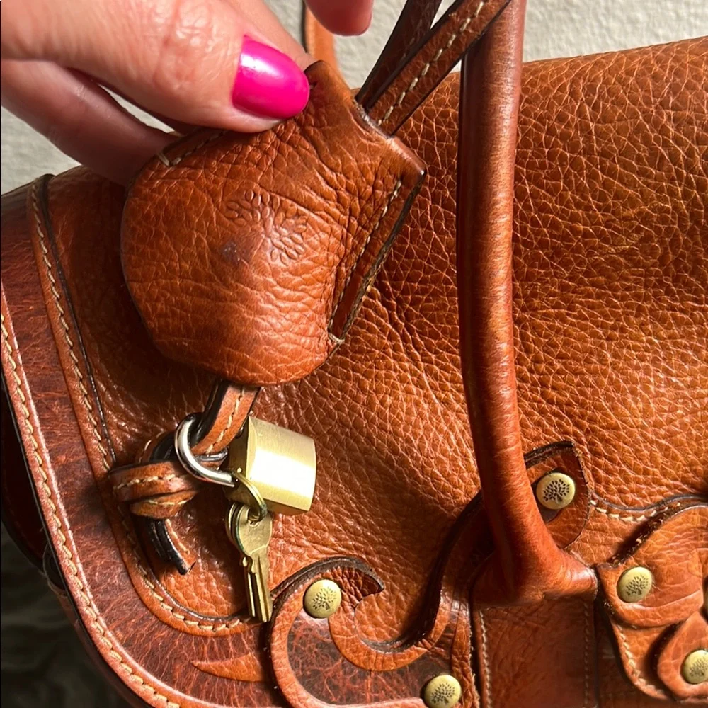 Mulberry Brown Leather Handbag - Picture 7 of 16